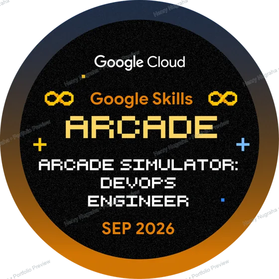 Google Cloud Arcade badge for DevOps Engineer
