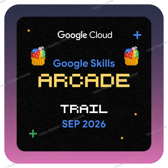 Google Cloud Arcade badge for Trail